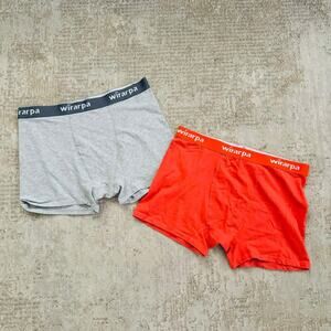 Wirarpa 2 Pair Women's Boxers Red, Grey - Size 2XL - Sleepwear